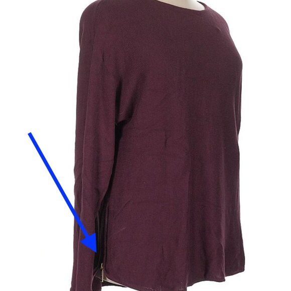 MICHAEL Michael Kors Sweater XL with gold zippers - Picture 5 of 9